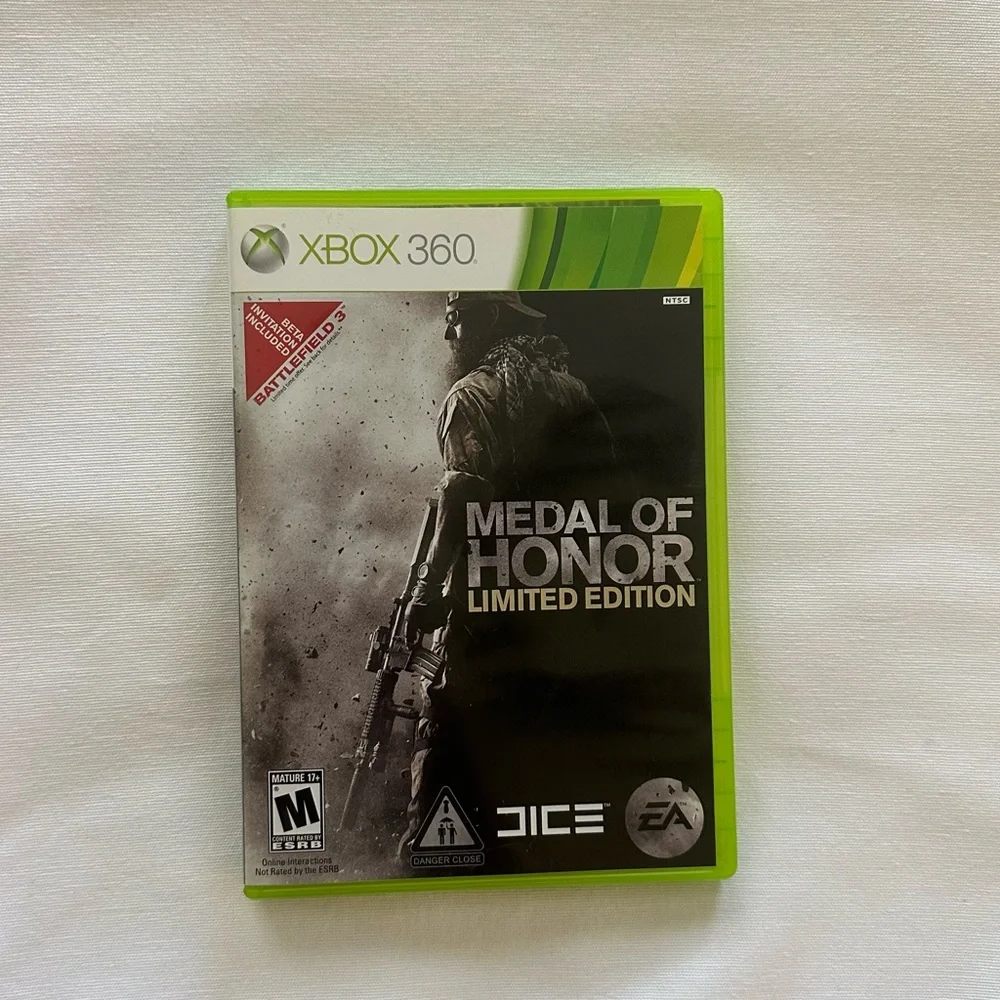 XBOX 360 MEDAL OF HONOR LIMITIED EDITION